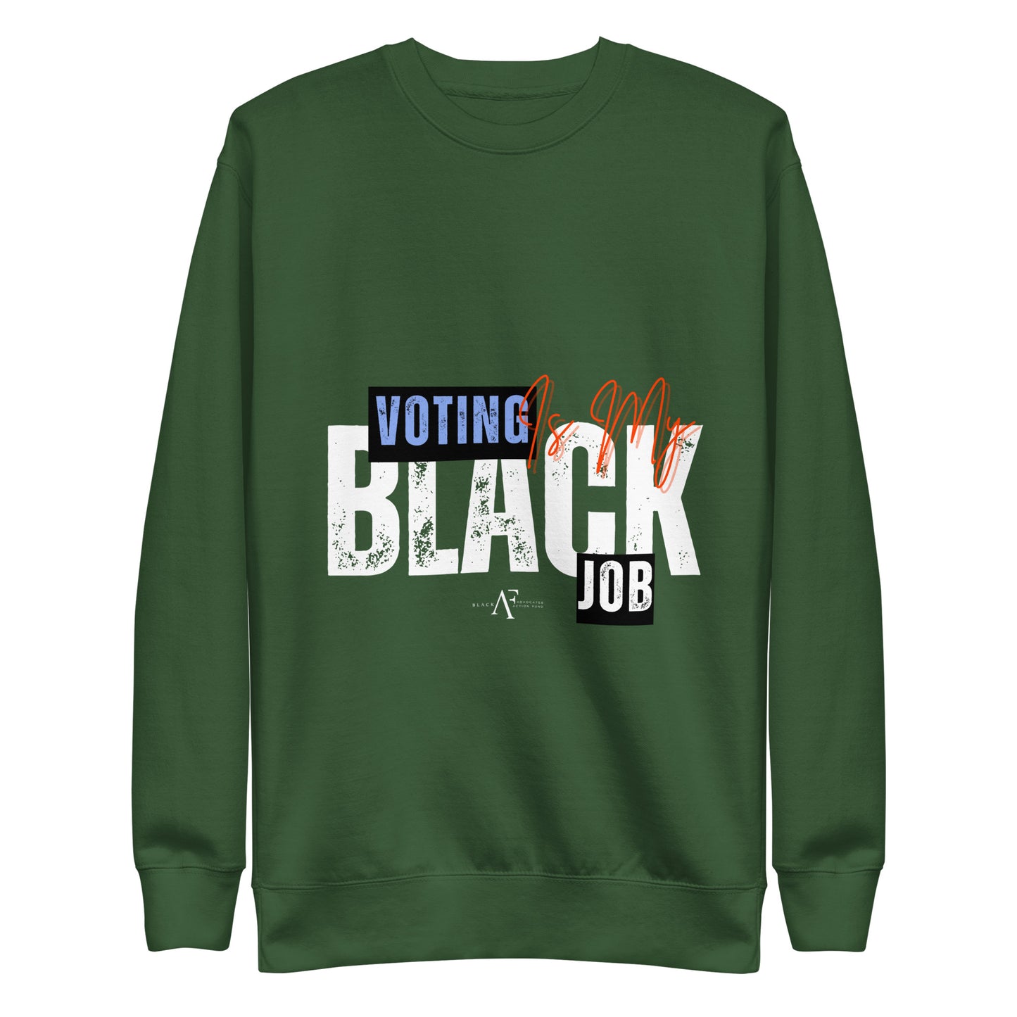 Black Job Lifestyle Premium Sweatshirt (Gender Neutral)