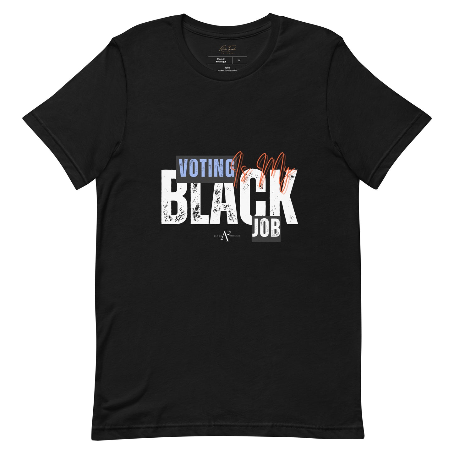 Black Job Lifestyle Tee (Gender Neutral)