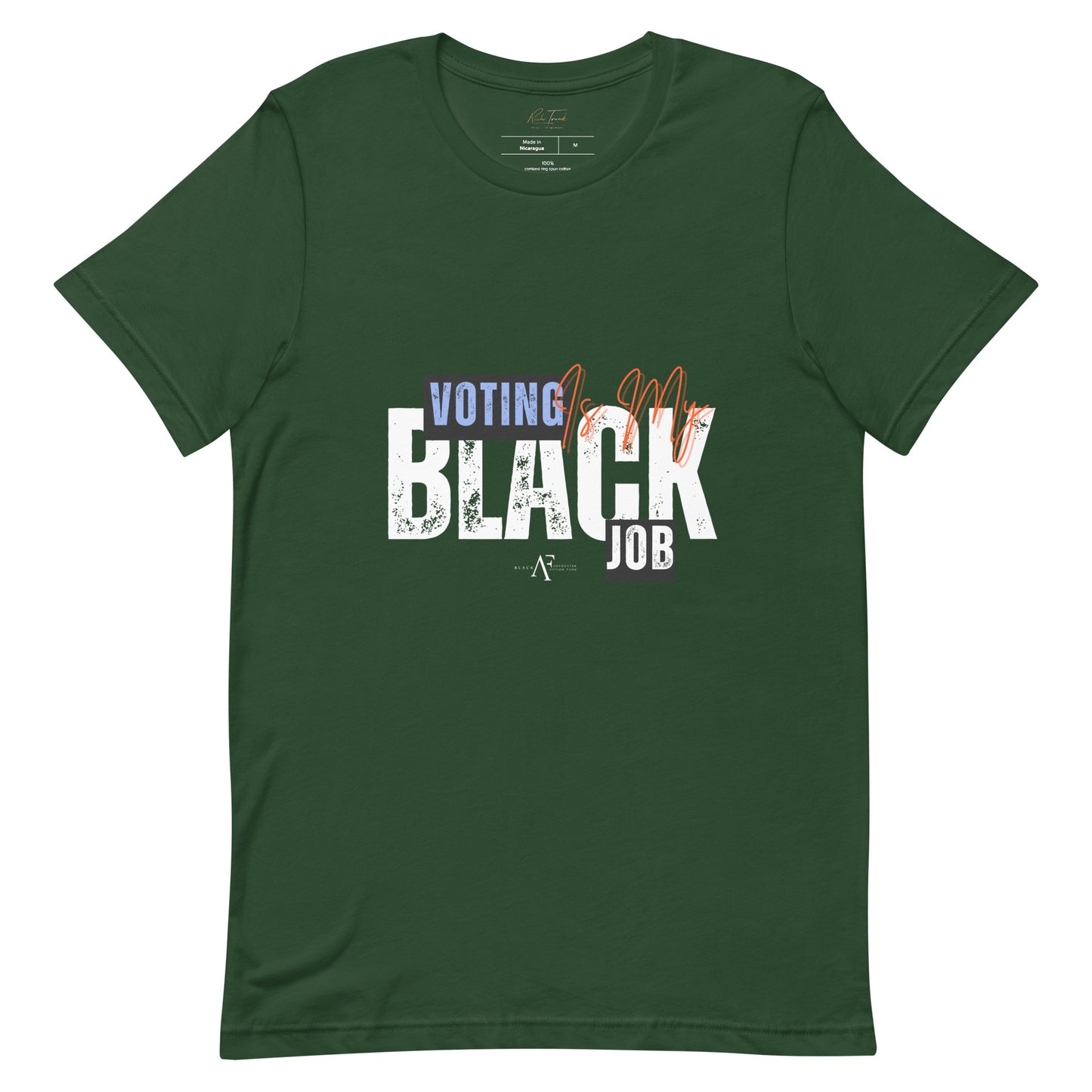 Black Job Lifestyle Tee (Gender Neutral)