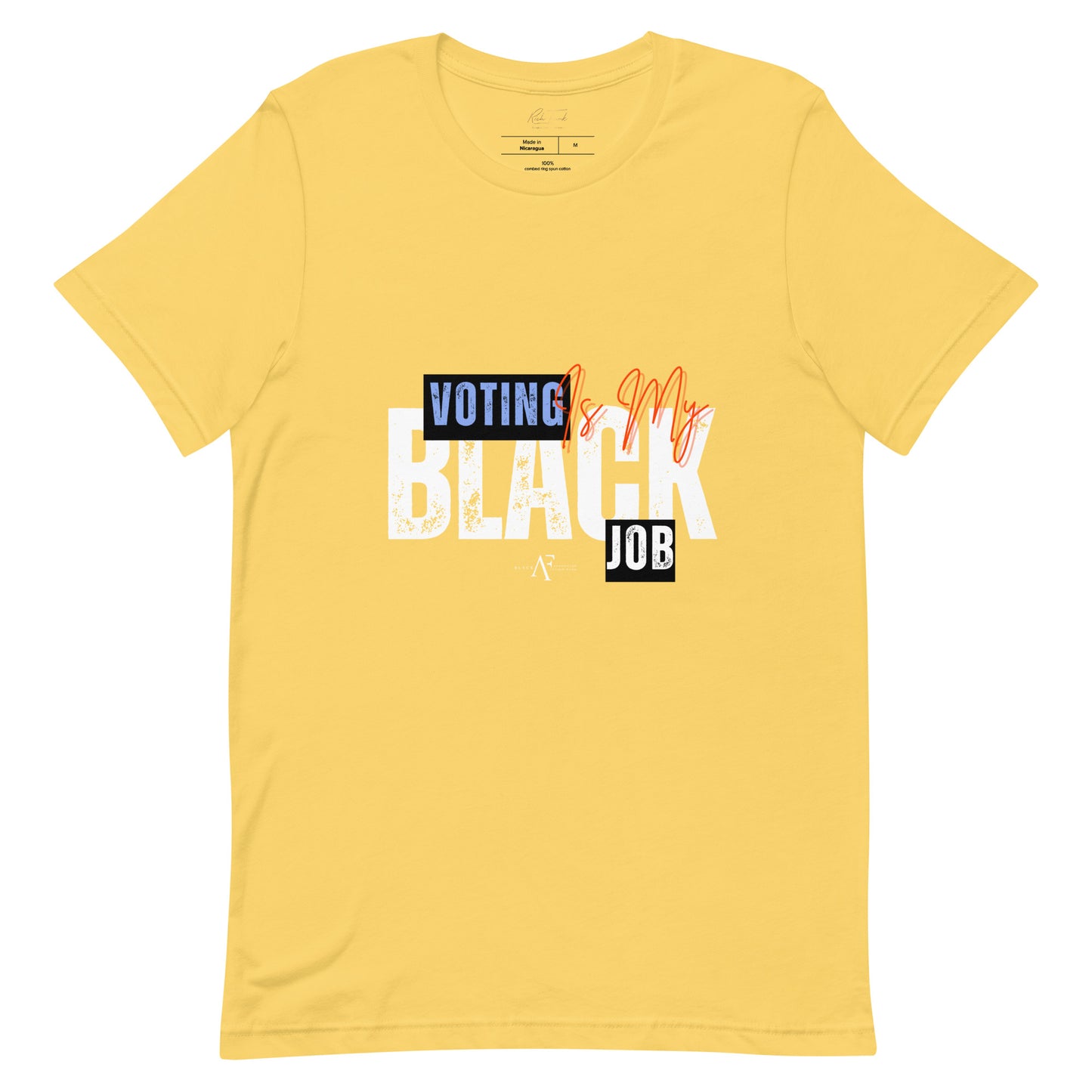 Black Job Lifestyle Tee (Gender Neutral)