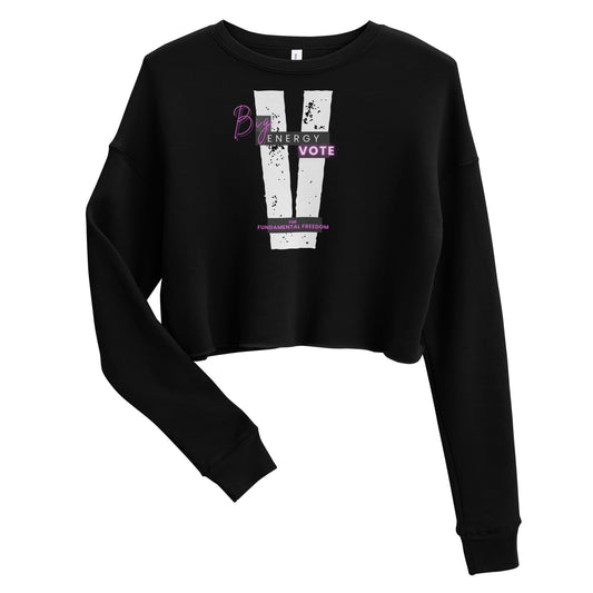 Big V Energy Crop Sweatshirt