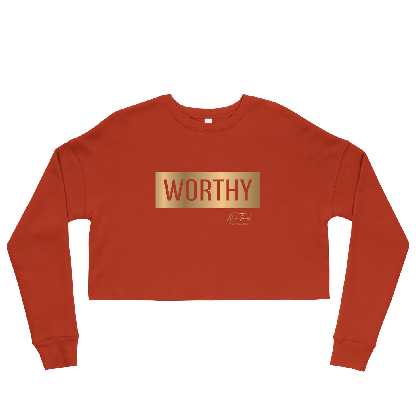 Worthy Lifestyle Crop Sweatshirt