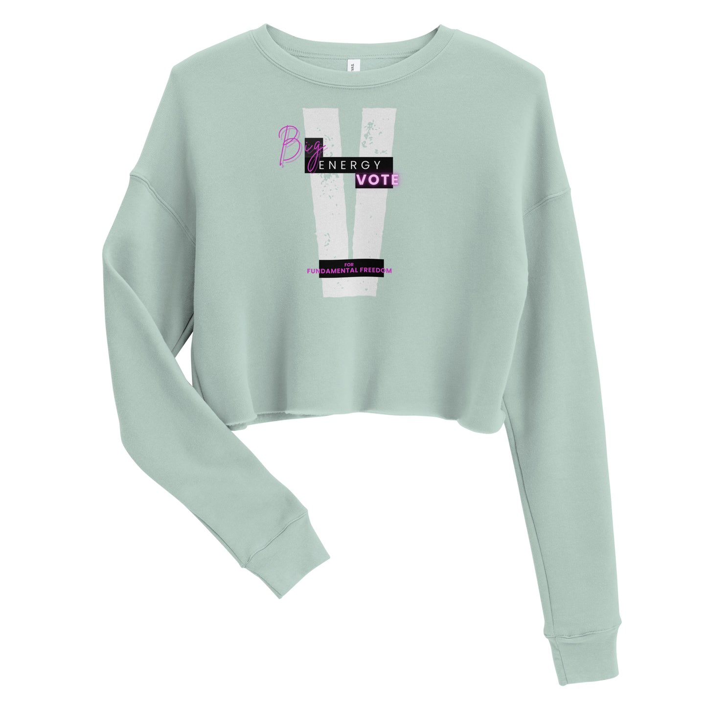 Big V Energy Crop Sweatshirt