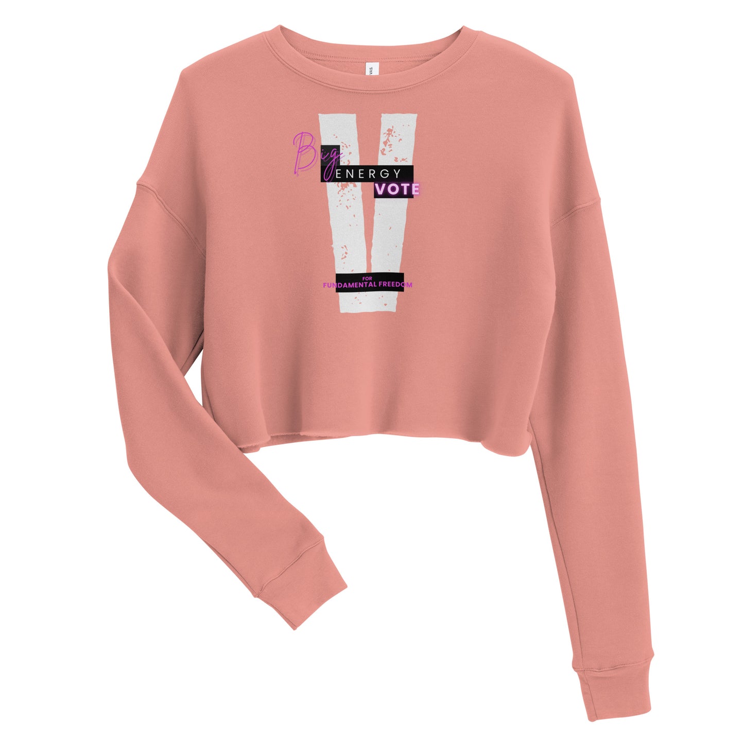 Big V Energy Crop Sweatshirt