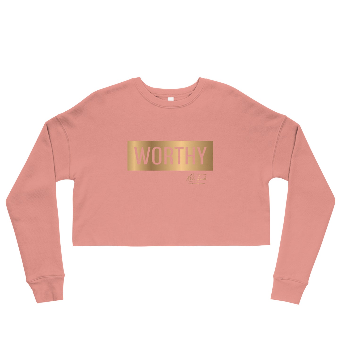 Worthy Lifestyle Crop Sweatshirt